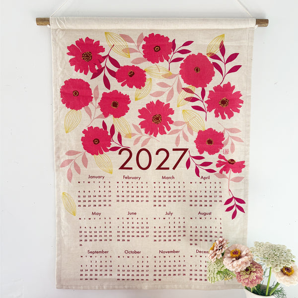 2027 Tea Towel Calendar - PREORDER