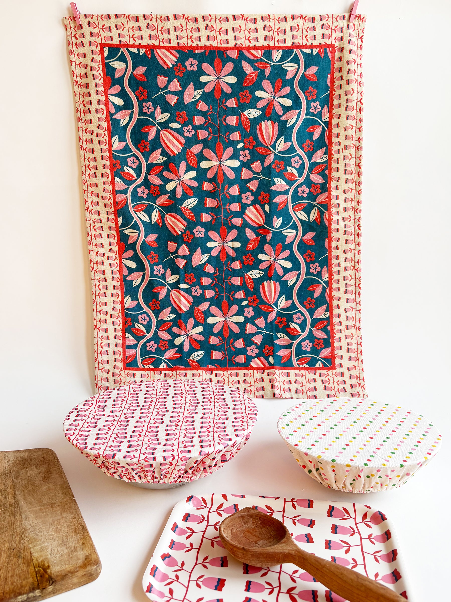 Frances Cotton-Linen Tea Towel – Jen Hewett