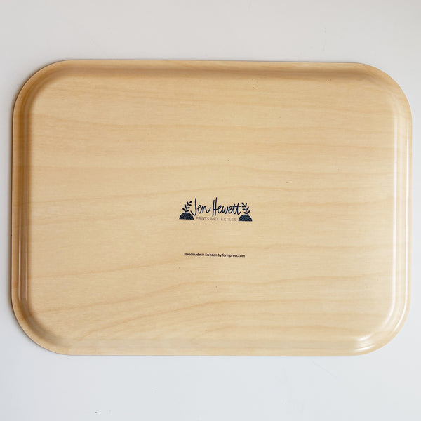Fern Dell Small Birch Wood Tray