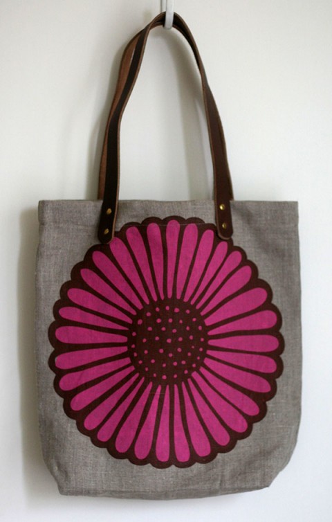 Pink Parasol Tote