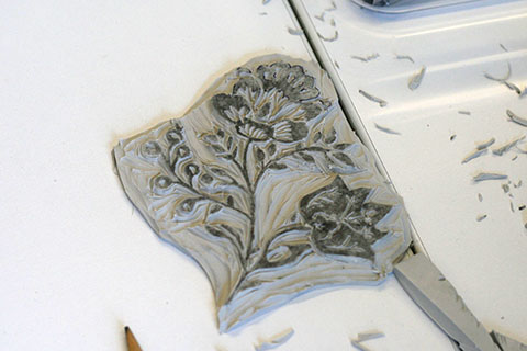 Jen Hewett Block Printing Class