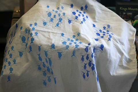 Jen Hewett: Block Printing Class at Yonder Shop