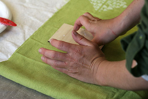 Jen Hewett: Block Printing Class at Yonder Shop