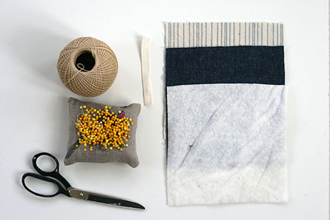 Sashiko and Denim Potholder Tutorial by Jen Hewett 