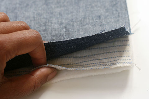 Sashiko and Denim Potholder Tutorial by Jen Hewett 