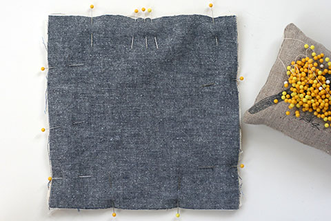 Sashiko and Denim Potholder Tutorial by Jen Hewett 