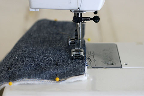 Sashiko and Denim Potholder Tutorial by Jen Hewett 