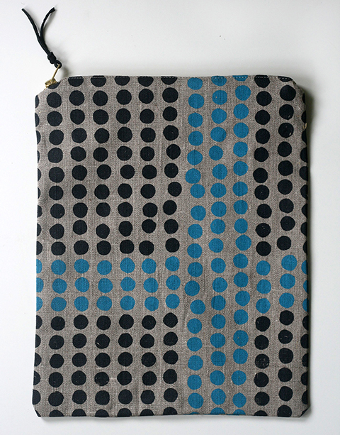 Intersection Foldover Clutch by Jen Hewett