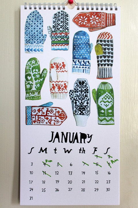 Calendar by Lisa Congdon