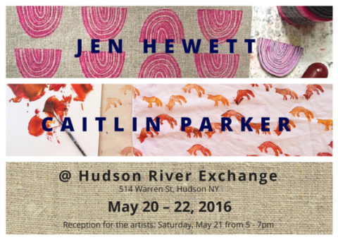 Jen Hewett and Caitlin Parker at Hudson River Exchange