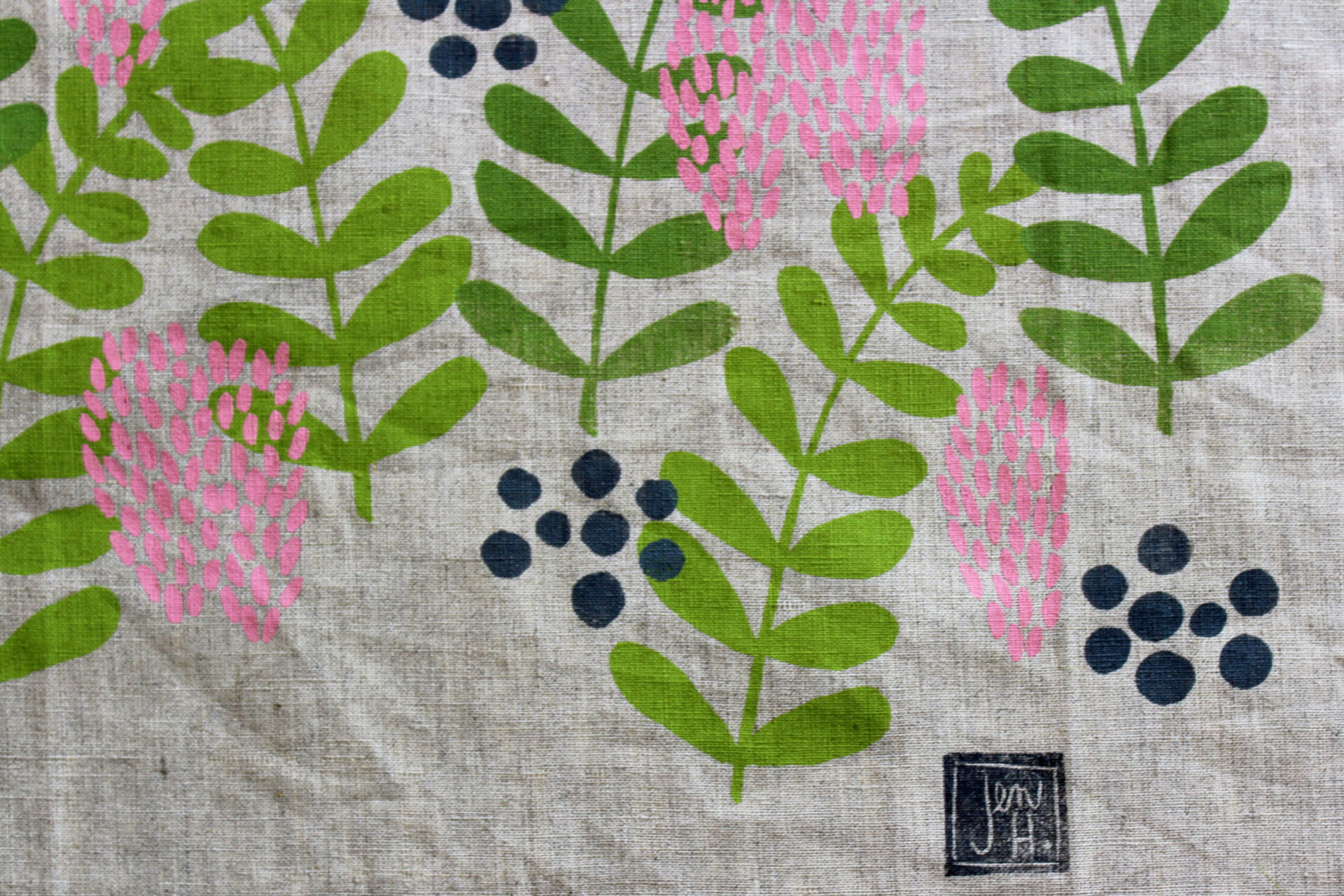 Tea Towel of the Month January Jen Hewett