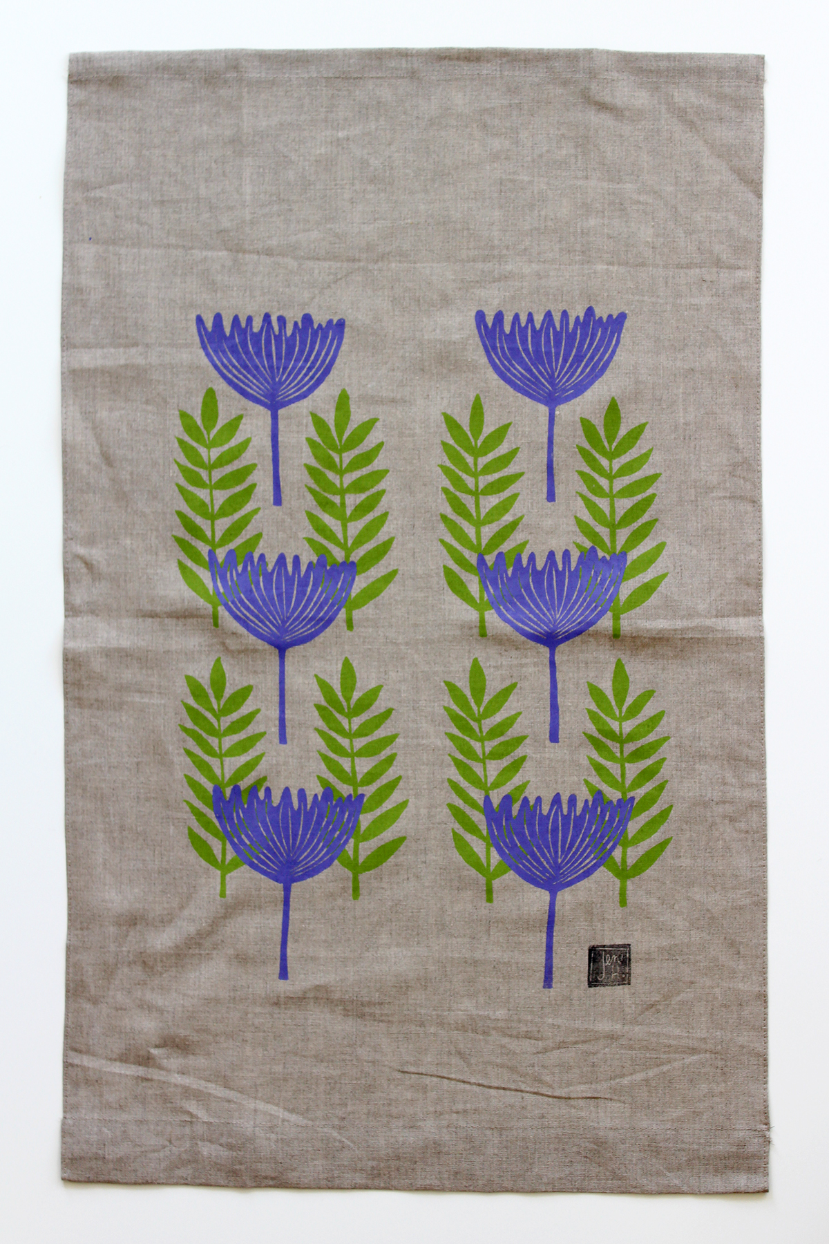 Tea Towel of the Month February Jen Hewett