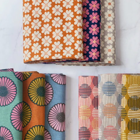 Jen Hewett's new collection of quilting cottons for Ruby Star Society, Fall 2021